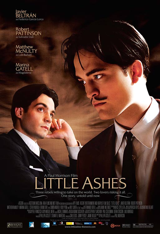 Trailer premiere for Rob Pattinson as Salvador Dali in Little Ashes