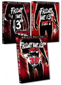 Win copies of the original Uncut Friday the 13th, Friday the 13th Part 2 or Friday the 13th Part 3 Deluxe Editions on DVD