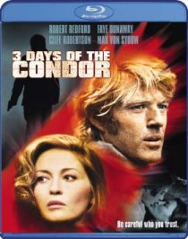 3 Days of the Condor Blu-ray cover