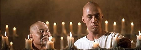 Keye Luke and David Carradine in the original Kung Fu television series