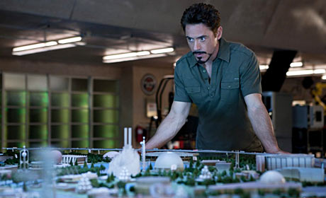 Robert Downey Jr. as Tony Stark in Iron Man 2