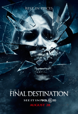 Here’s that 3-D movie poster from The Final Destination