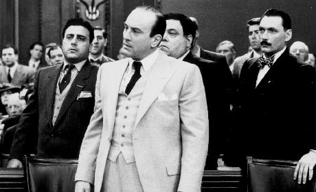 Robert De Niro as Al Capone in The Untouchables