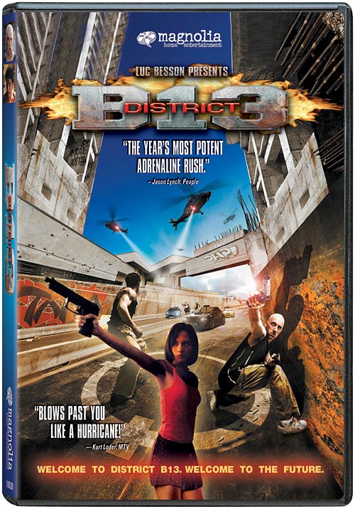 District B13 DVD packaging