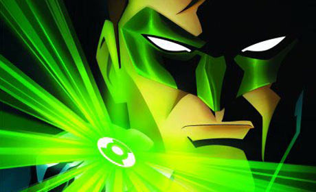 Green Lantern First Flight DVD cover detail
