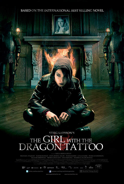 The Girl With the Dragon Tattoo movie poster