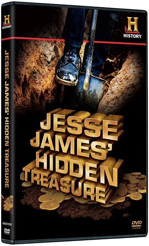 Jesse James' Hidden Treasure DVD packaging
