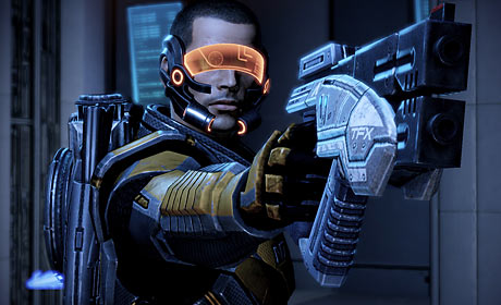 Screenshot from Mass Effect 2 game