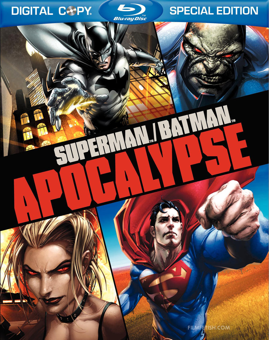Superman Batman: Apocalypse Blu-ray packaging
