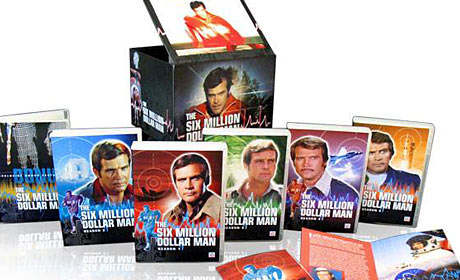 The Six Million Dollar Man The Complete Collection DVD set packaging