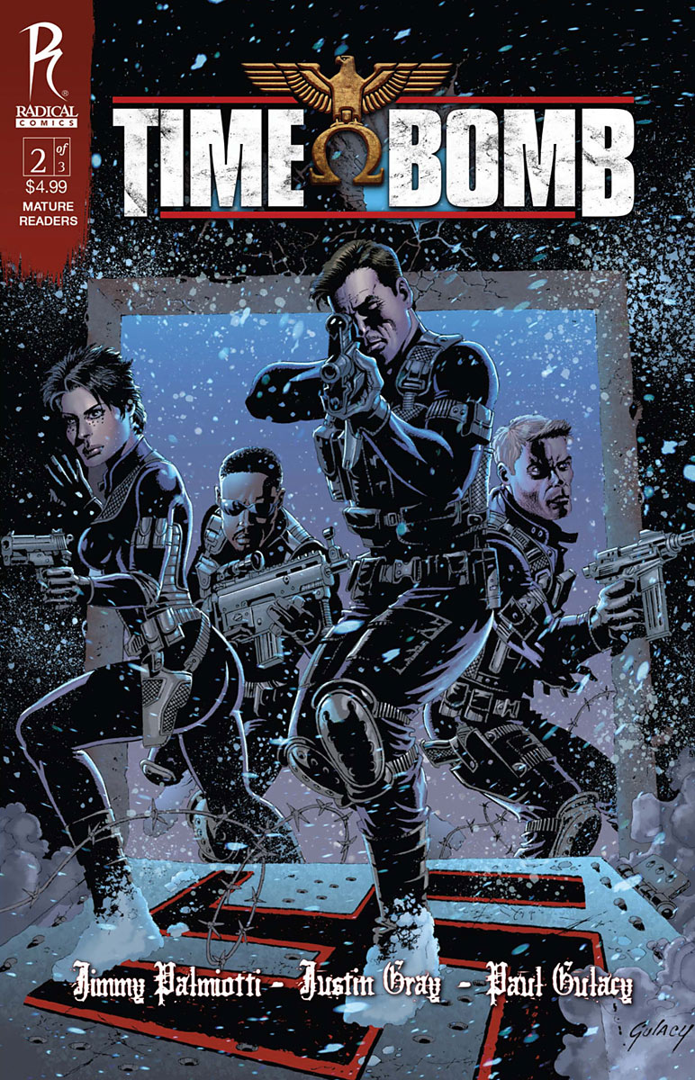 Time Bomb comic issue 2 cover