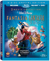 Fantasia and Fantasia 2000: 2-Movie Collection Special Edition Blu-ray