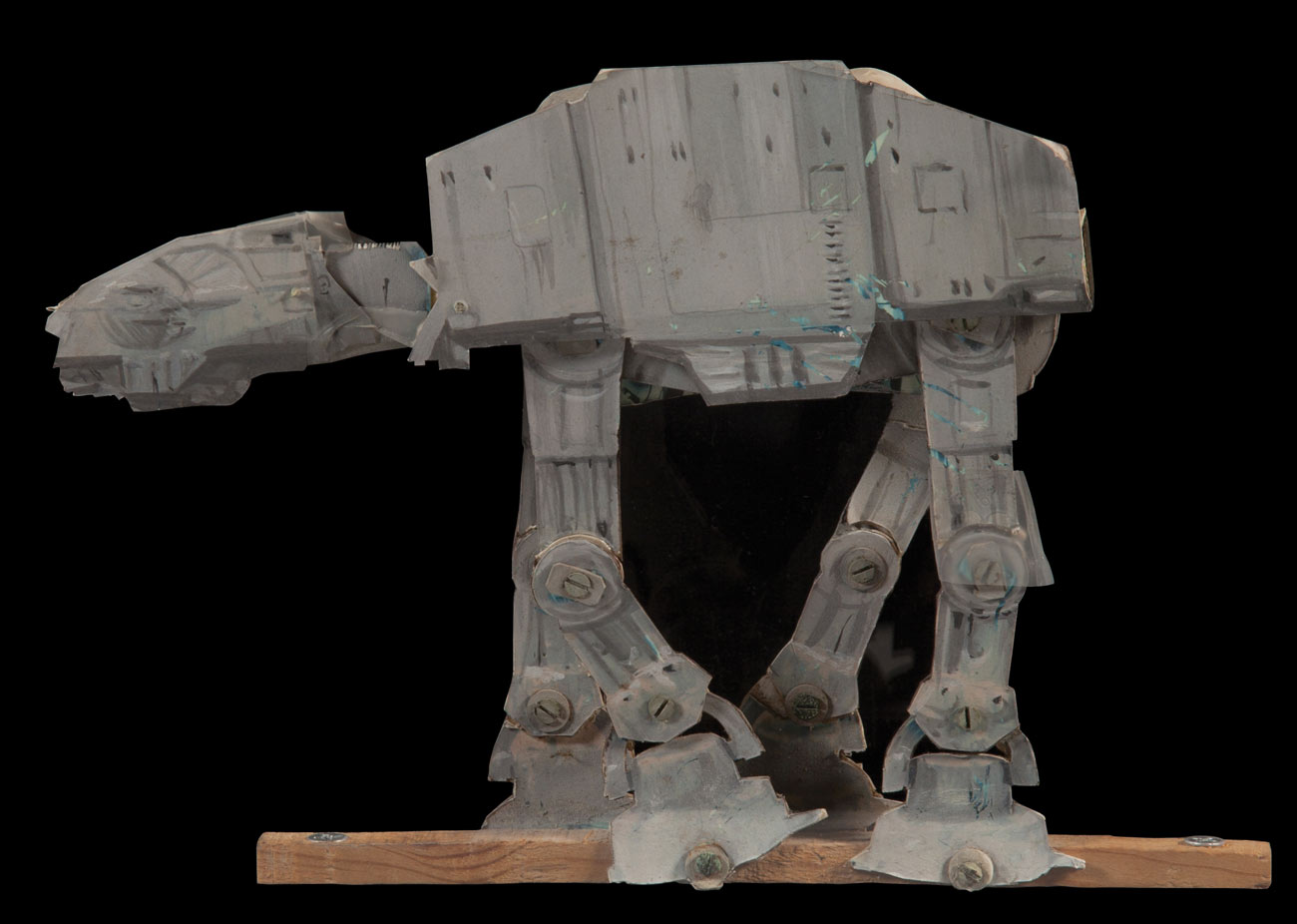 Original AT-AT model from The Empire Strikes Back