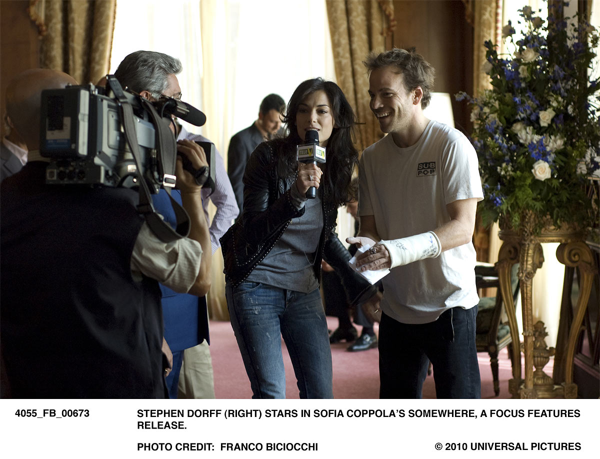 Stephen Dorff (right) stars in Sofia Coppola's SOMEWHERE, a Focus Features release. Photo Credit: Franco Biciocchi