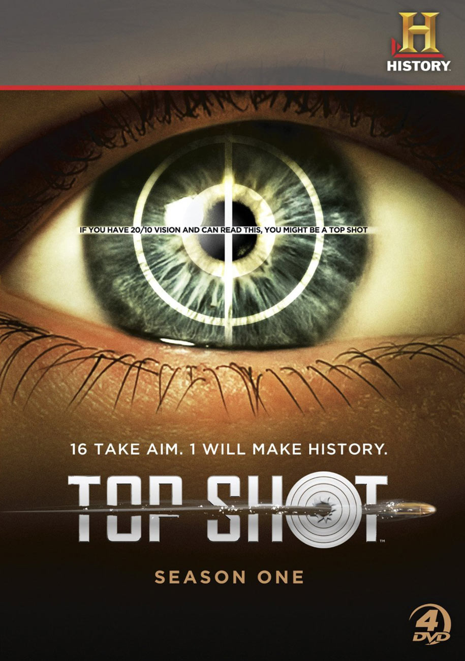 Top Shot: The Complete Season 1 DVD packaging