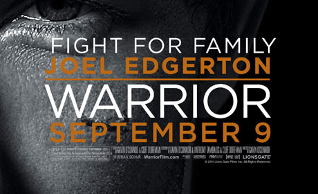 Warrior movie poster detail