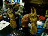 Memorabilia exhibit from The Thing screening at the Loew's Jersey