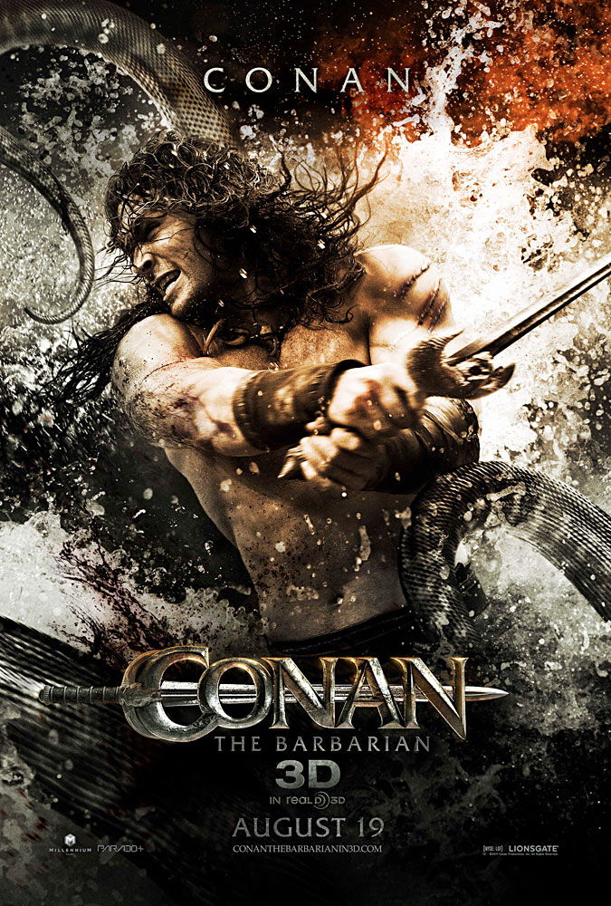 Conan the Barbarian 3D character poster