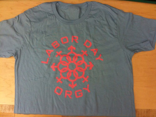 A Good Old Fashioned Orgy official t-shirt