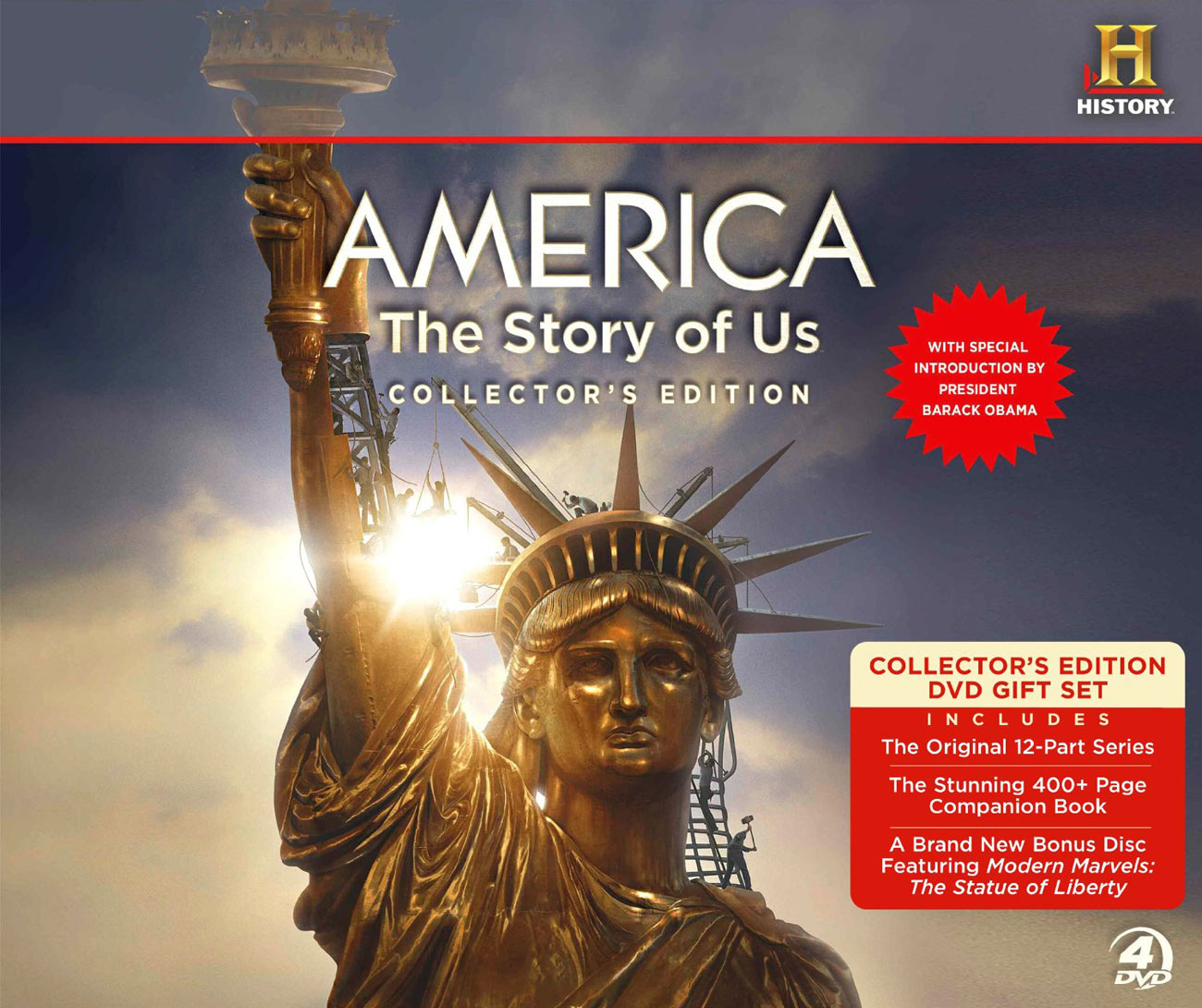 America: The Story of Us DVD packaging