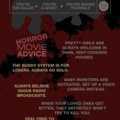 How to survive slasher stereotypes from the makers of 30 Nights of Paranormal Activity With The Devil Inside the Girl with the Dragon Tattoo