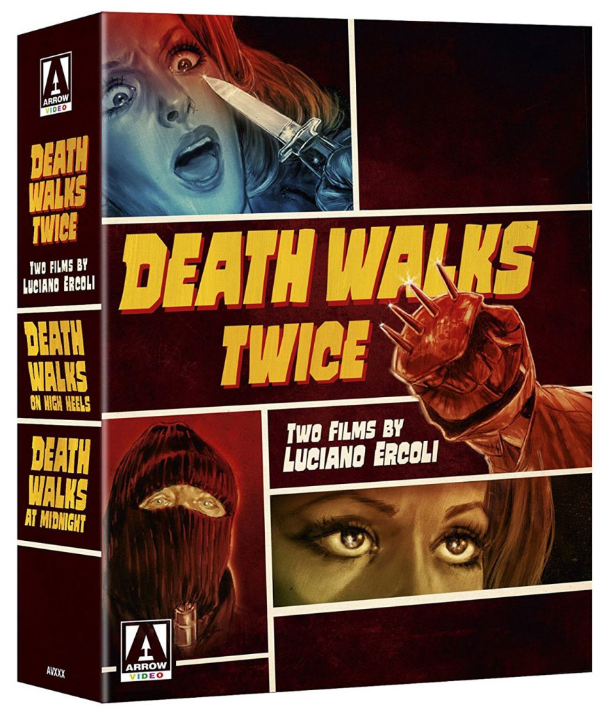 Death Walks Twice: Two Films by Luciano Ercoli 4-Disc Limited Edition Boxset (includes Death Walks on High Heels and Death Walks at Midnight)