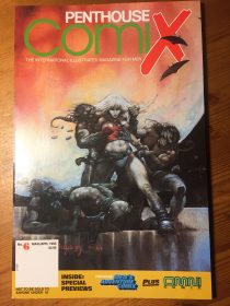 Penthouse Comix Volume 1 Number 6 (Issue 6) March/April 1995 Arthur Suydam Cover Near Mint Condition