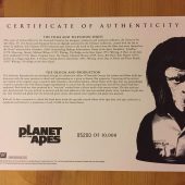 Planet of the Apes The Ultimate DVD Collection with Vinyl Caesar Bust Limited Edition 5,200 of 10,000