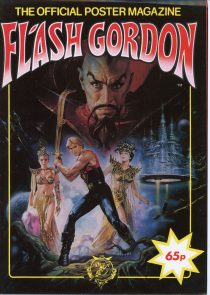 RARE Flash Gordon The Official Poster Magazine Walkerprint Phoenix Publications (1980)