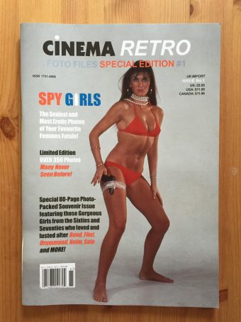 Cinema Retro Magazine Foto Files Special Edition #1 – Spy Girls of the 1960s and 1970s
