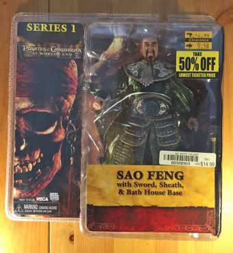 NECA Pirates of the Caribbean: At World’s End Sao Feng Action Figure (2007) Chow Yun-Fat