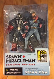 McFarlane Toys Spawn + Miracleman Action Figure 2-Pack San Diego Comic Con 2003 Exclusive