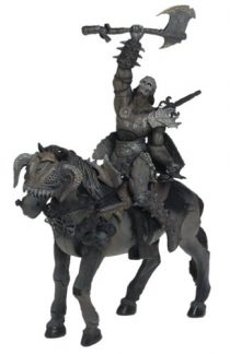 McFarlane Toys Spawn: The Dark Ages Series 24 Classic Comic Covers The Black Knight and Battle Horse Deluxe Boxed Action Figure Set