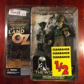 McFarlane’s Toys Monsters Series Two Twisted Land of Oz Wizard with Scientist Action Figures (2003)