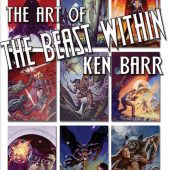 The Art of Ken Barr Limited Hardcover Edition Fantasy Art Book
