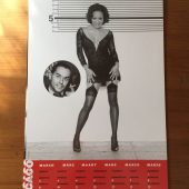 Rare Chicago The Musical 2008 Promotional Die-Cut “Sneak Peek” Calendar with Gretchen Mol, Usher Raymond, Melanie Griffith and Many More Cast Members