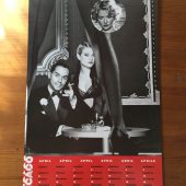 Rare Chicago The Musical 2008 Promotional Die-Cut “Sneak Peek” Calendar with Gretchen Mol, Usher Raymond, Melanie Griffith and Many More Cast Members