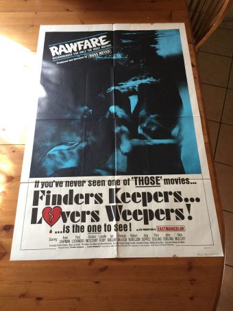 Finders Keepers Lovers Weepers (1968) Original Movie Poster One Sheet Russ Meyer