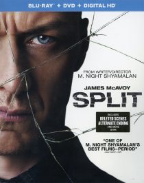 Split Blu-ray DVD & Digital HD Combo Pack Horror James McAvoy M Night Shyamalan