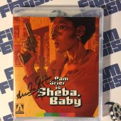 Exclusive Collectible: Austin Stoker Signed Sheba, Baby Special Blu-ray + DVD Arrow Combo Edition and Rare Photo Pam Grier
