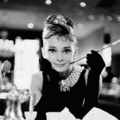 Audrey Hepburn in Breakfast at Tiffany’s 24 x 36 inch Poster