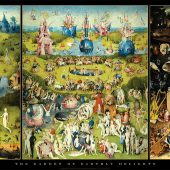 Hieronymus Bosch The Garden of Earthly Delights 36 x 24 Inch Art Print