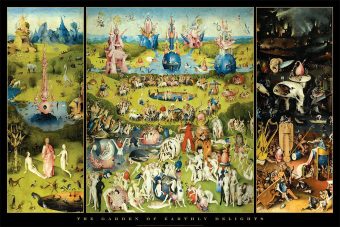 Hieronymus Bosch The Garden of Earthly Delights 36 x 24 Inch Art Print
