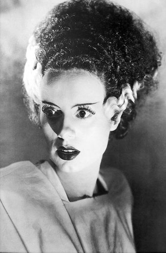 Bride of Frankenstein 24 x 36 inch Black & White Movie Poster