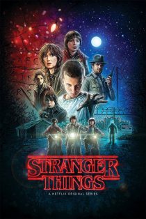 Stranger Things 24 x 36 inch TV Series Collage Poster