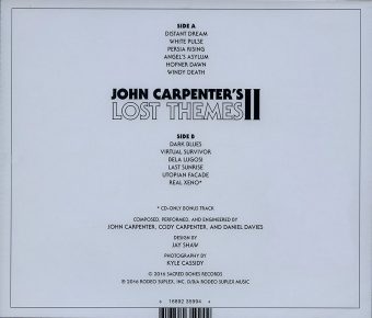 John Carpenter’s Lost Themes II