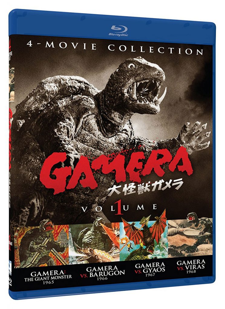 Gamera 4-Movie Collection: Volume 1 – Gamera: The Giant Monster, Gamera vs. Barugon, Gamera vs. Gyaos, Gamera vs. Viras