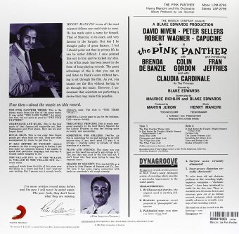 The Pink Panther: Music from the Film Score Composed and Conducted by Henry Mancini