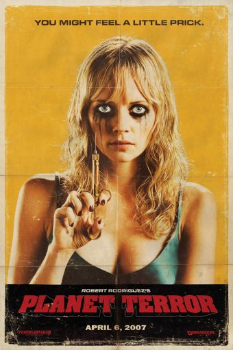 Grindhouse Planet of Terror Needle Prick 24 x 36 Inch Movie Poster