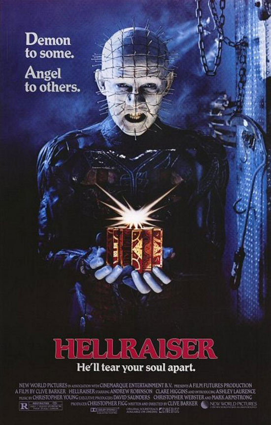 Clive Barker’s Hellraiser Pinhead 24 x 36 Inch Movie Poster